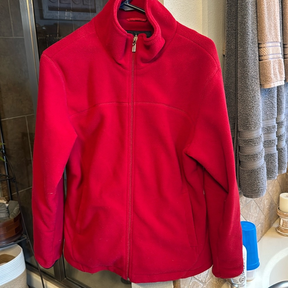 London fog fleece fully lined jacket.